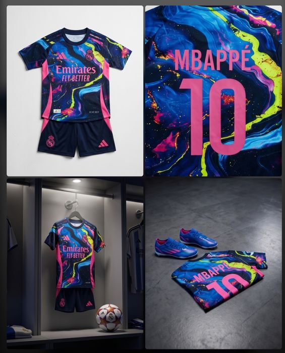 MBAPPE 10 детско юношески футболни екипи