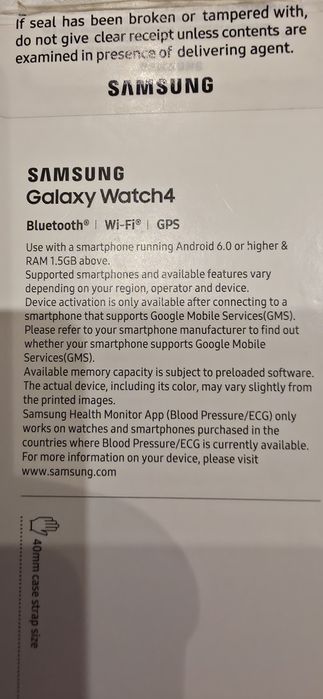 Samsung Watch4 40mm