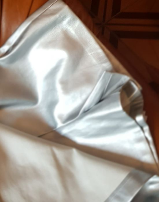 Fustă pantalon argintie / ORAIJE PARIS