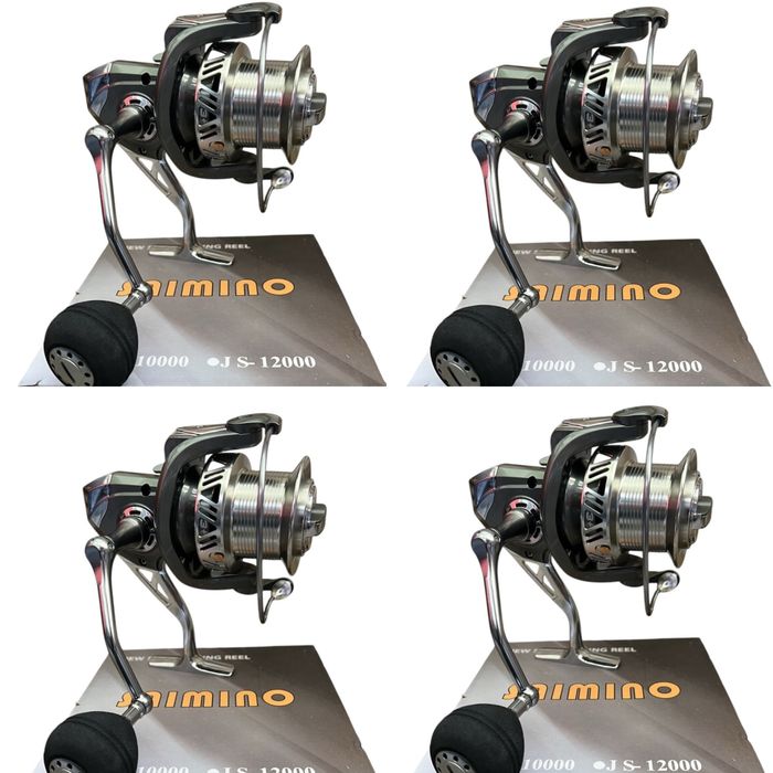 SET 4 Mulinete CRAP SAIMINO JS10000 Long Cast 13+1 Rulmenți