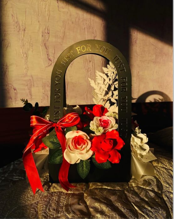 Ароматные мыльные розы