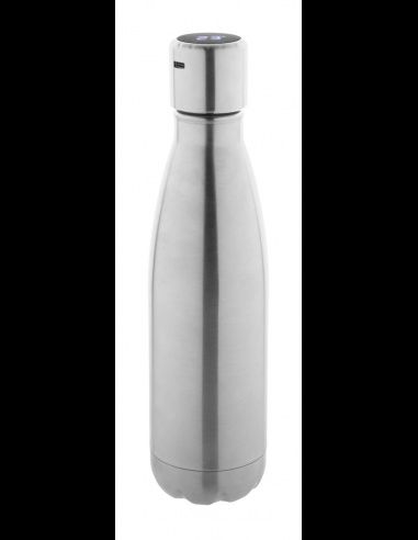 Termos din oțel inoxidabil reciclat, cu perete dublu, cu termometru