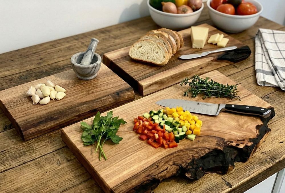 Mobilier Stejar Masiv & Live Edge – Piese Unicat la Comandă