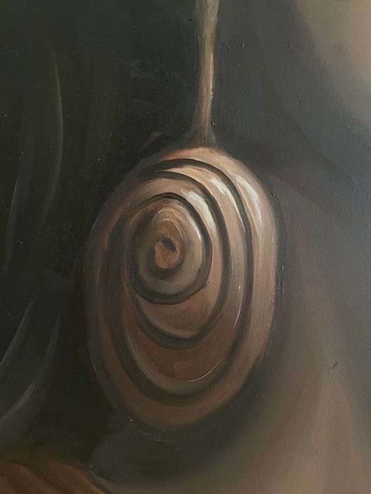 Картина „Сила“ 100х100 см, масло върху платно