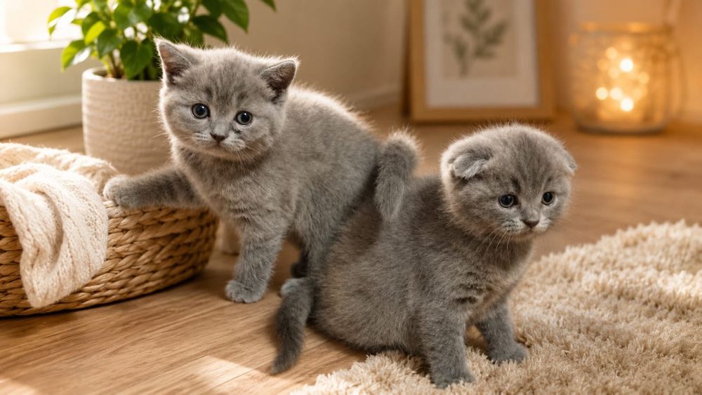 Шотландские котята фолдики