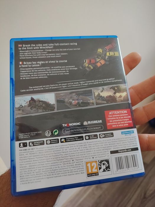 Wreckfest ps5 game