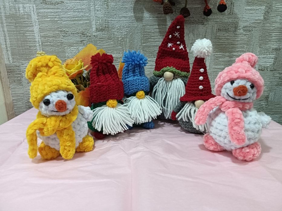 Вязанные игрушки