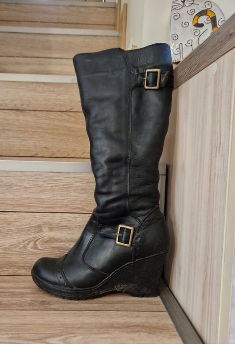 Топли ботуши естестева кожа