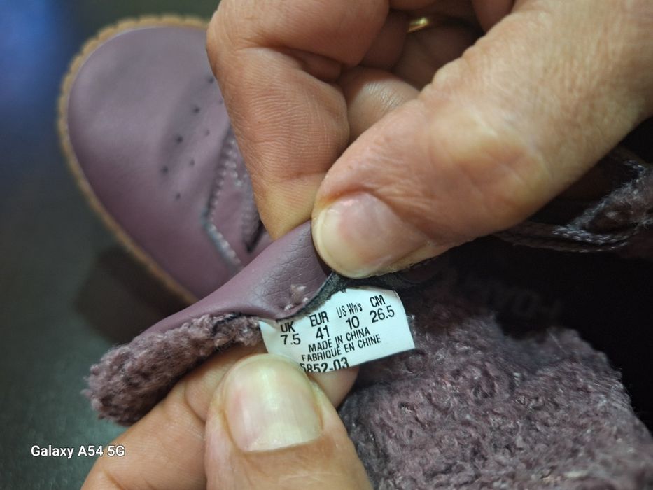 Зимни високи кецове Пума естествена кожа