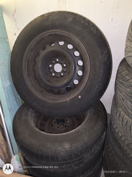 Джанти с гуми 5×98 195/65/15 .