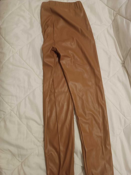 Pantaloni piele NOI-New Laviva, marime L
