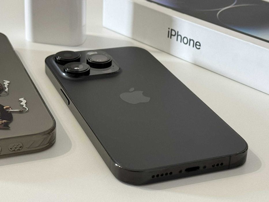 Бартер! iPhone 14 Pro 256GB Space Black (Черен) 91% Батерия.