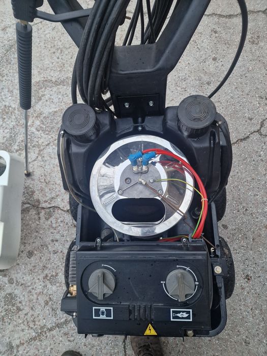 Aparat de spălat cu presiune cu încălzire apă,220V,  Wilms/Interpump