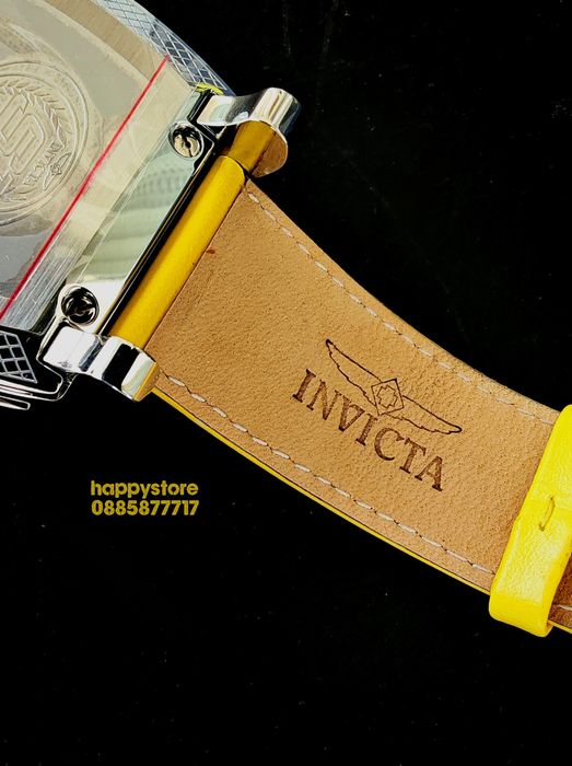 INVICTA S1 Rally Swiss Yellow 48 mm, Инвикта нов ръчен часовник