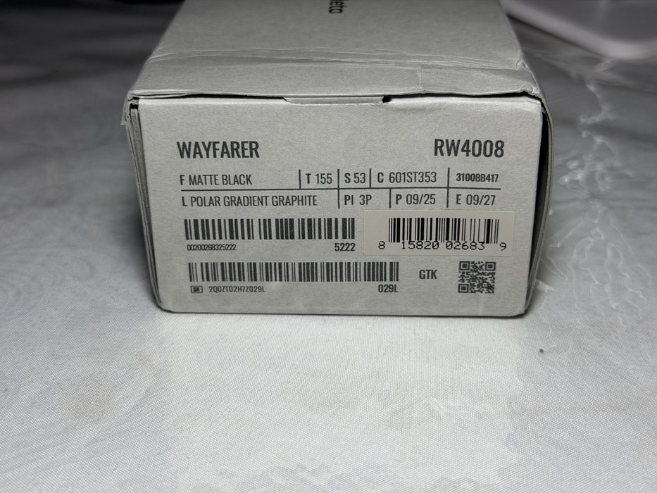 Ray ban meta wayfarer gen 1