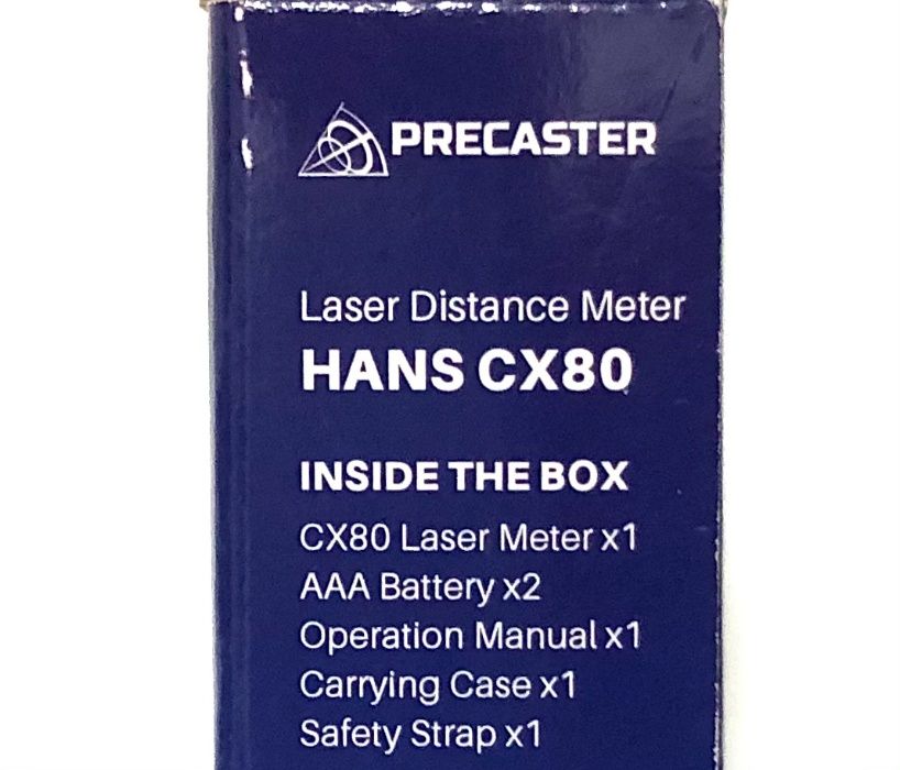 лазерна ролетка до 80 м, Precaster, Германия