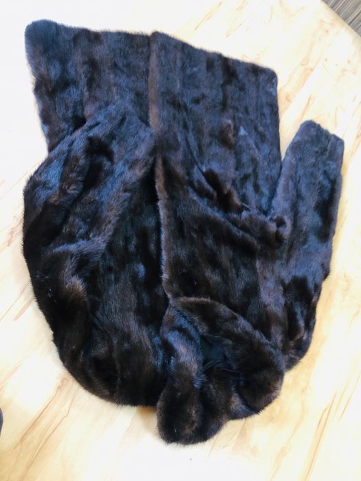 Палто естествен косъм