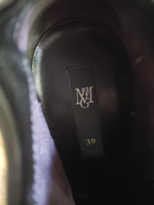 Mango обувки / боти естествена кожа, Нови