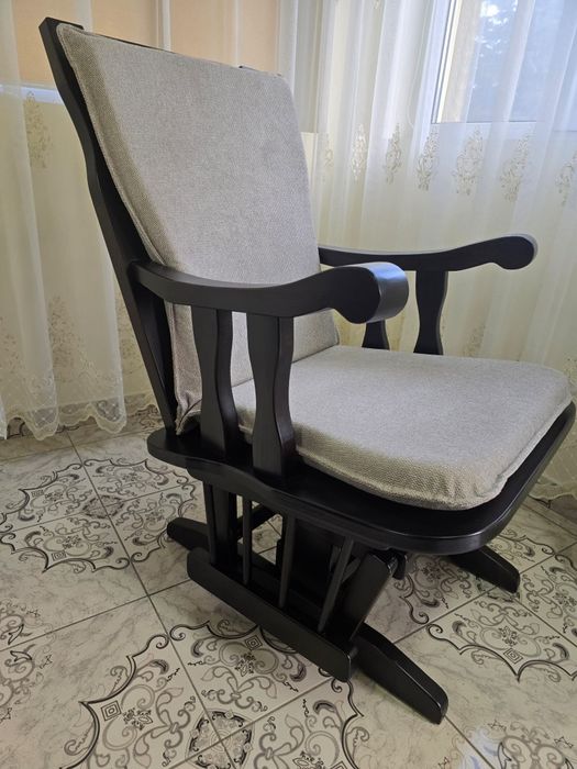 Fotoliu balansoar lemn masiv