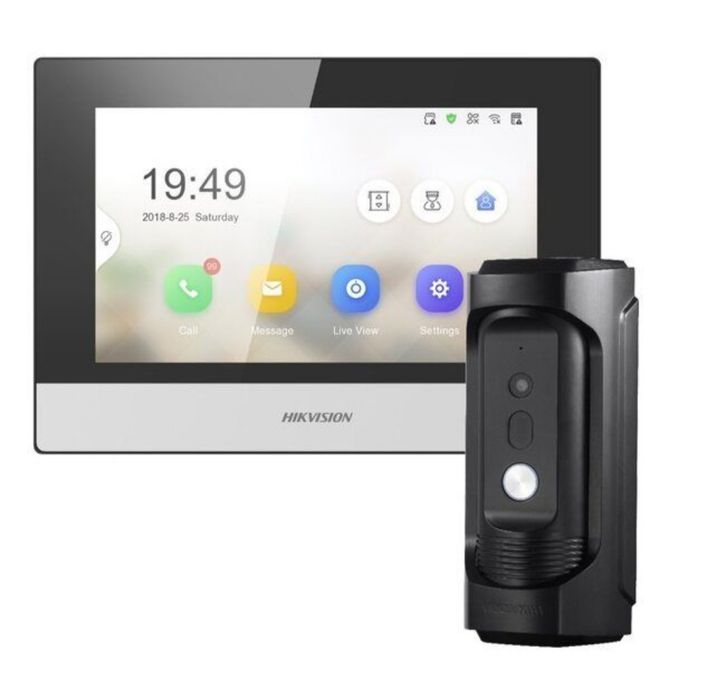 Установка камера наблюдение, Домофон