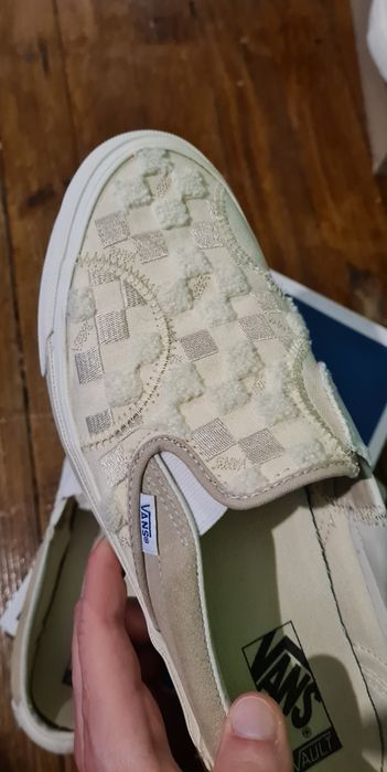 Vans Vault Classic Slip-On Bricolage LX (Embroidered Checker)