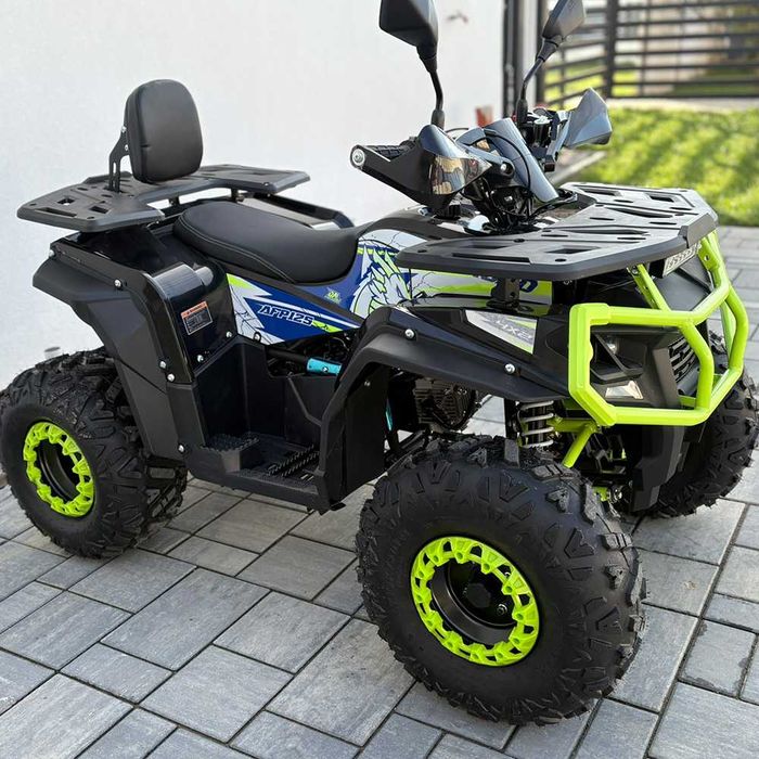 Atv 125cc Rival AFP Pro 8" automat 4T benzina negru/verde