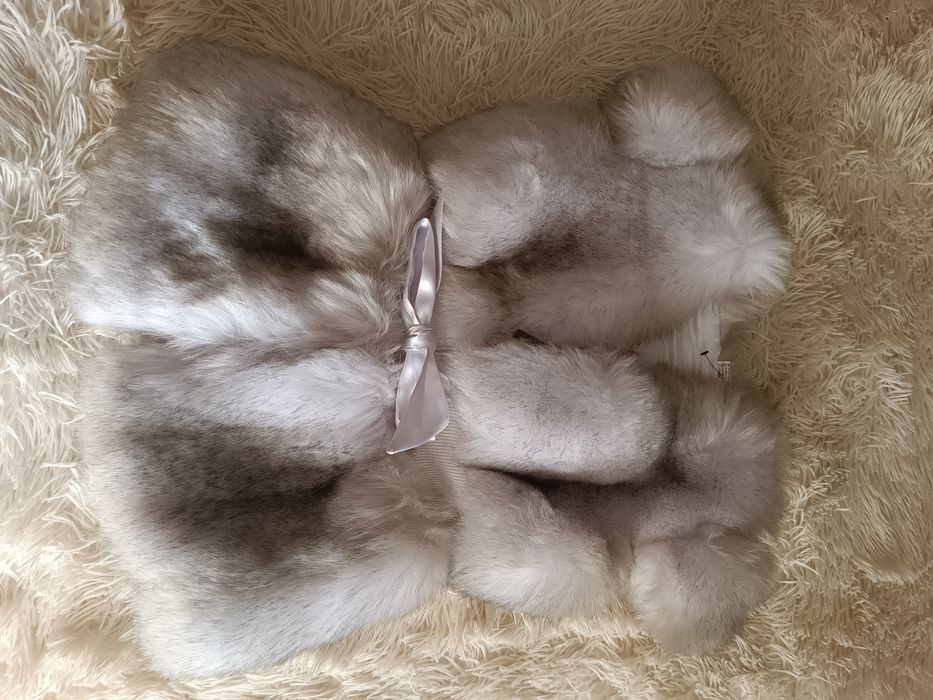 Меховая жилетка для девочки