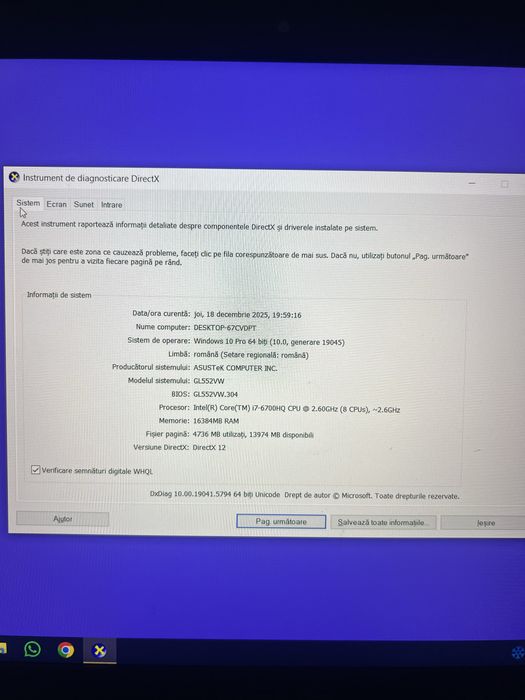 Vand Laptop Asus Gaming !! Ruleaza exceptional!
