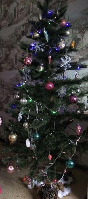 Ёлка б/у новогодняя