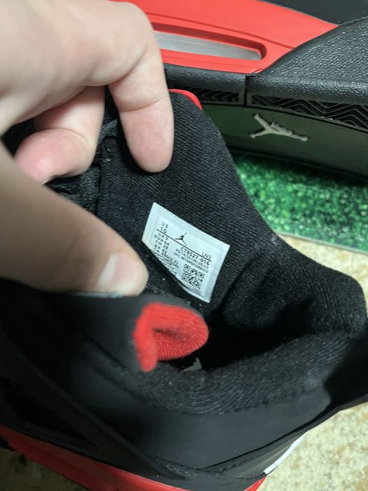 jordan 4 red thunder