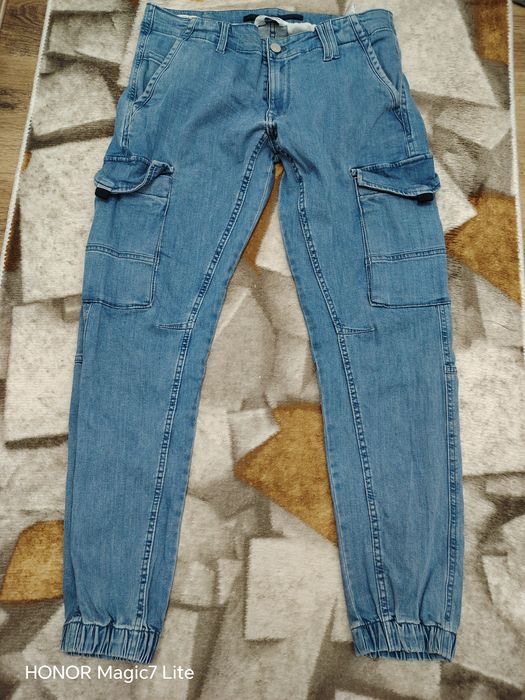 Pantaloni conici cargo Jack & jones m