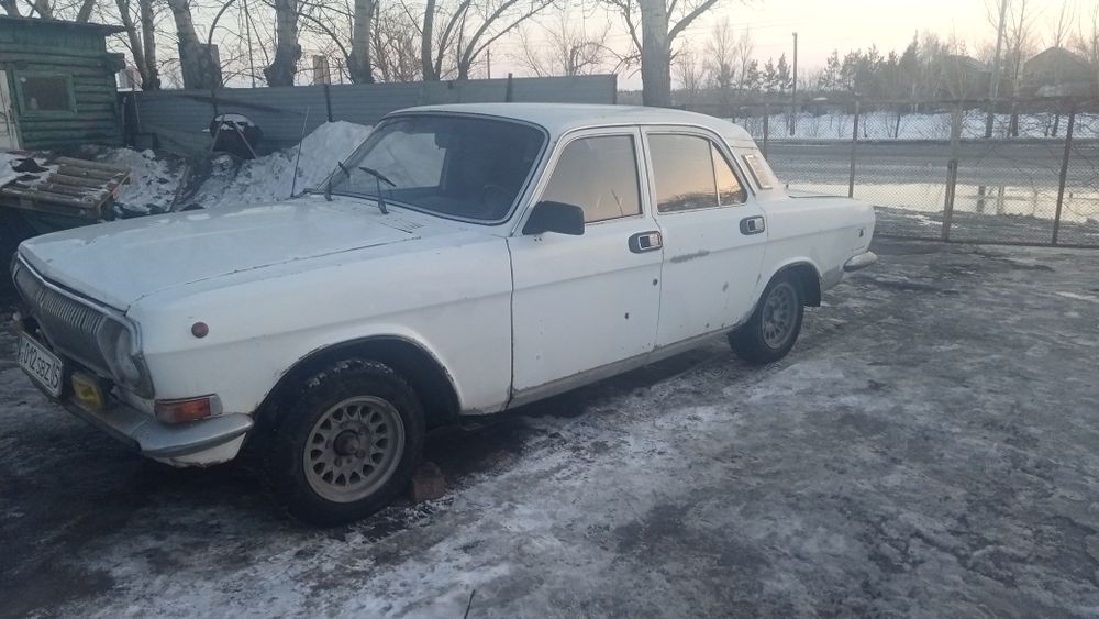 Волга Газ 24 белая