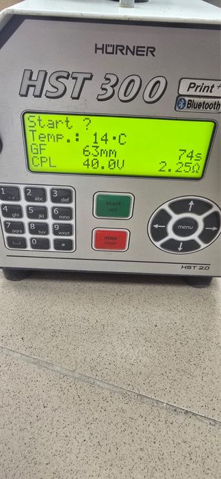 Aparat sudura ectrofuziune Ritmo Elektra Hurner