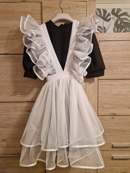 Фартук школный белый