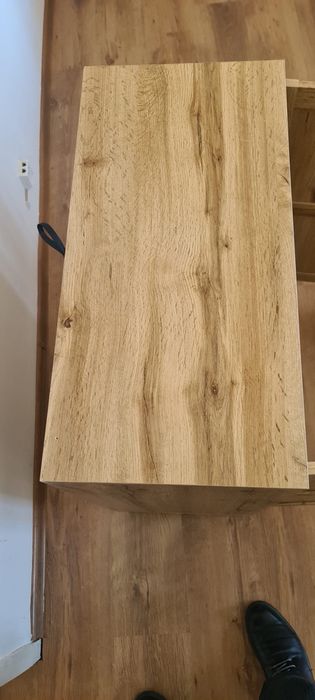 Comodă / Dulap cu 2 Uși Stil IKEA Skals – Nuanță Stejar Natur, ca Nou