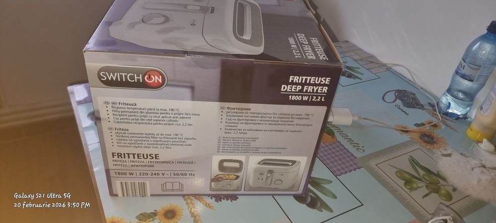 Friteuză nouă/ sigilată
