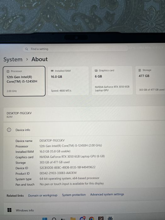 Lenovo LOQ RTX3050