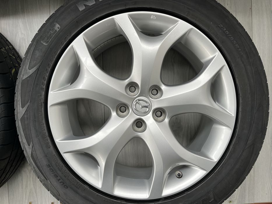 Оригинални джанти 19 цола 5х114,3 за Мазда ЦХ-7 с летни гуми 235/55/19