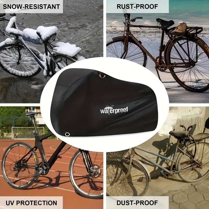 Prelata husa motocicleta scuter Waterproof 210D Material Oxford S-M 200cm 65lei, L 220cm 70lei,  XL 230 80lei, XXL 245cm 90lei, XXXL 265cm 100lei,