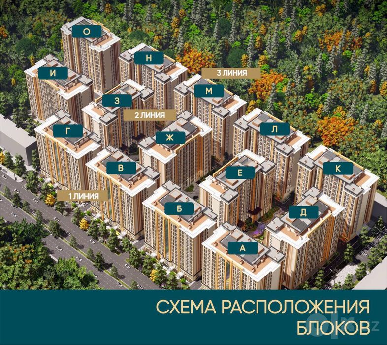 Продаётся квартира в элитном комплексе Gagarin Avenue