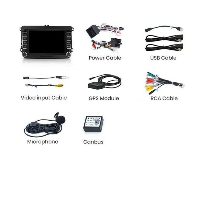 Navigatie Android VW Skoda Seat 2GB RAM Carplay Android Auto