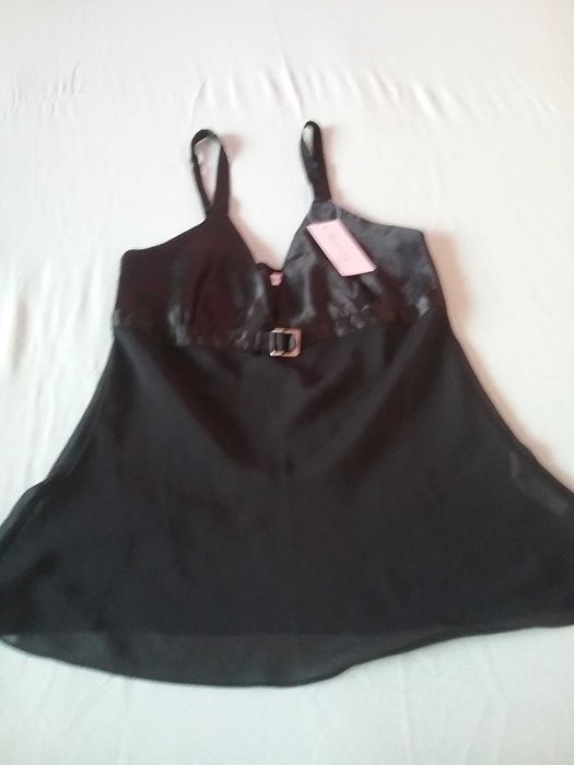 Vând Lenjerie de Noapte  Satin Marimea L