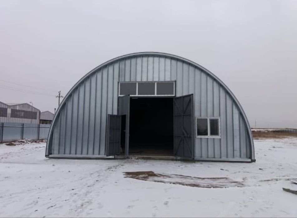Арочный ангар под ключ