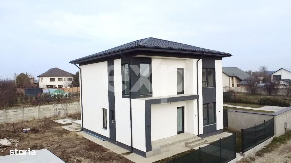De vanzare vila individuala ''la alb'' 5 camere teren generos Corbeanc