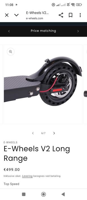 Trotineta electrica E-Wheels V2 Long Range.Profesionala.