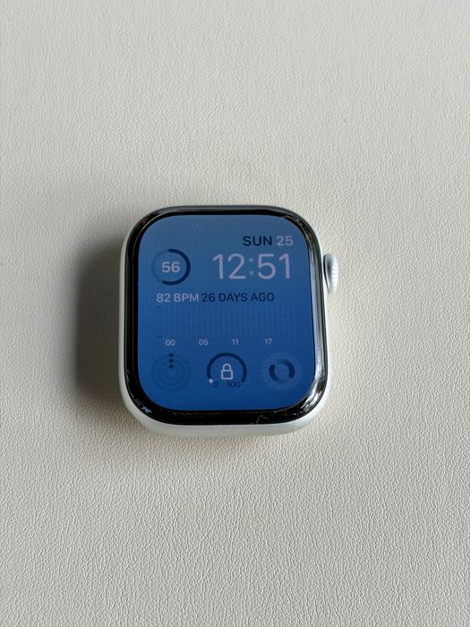 Apple Watch Series 10 42mm GPS Silver Aluminium – Pachet complet
