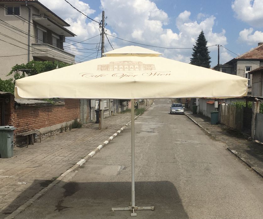 Подмяна на платнище на чадър!