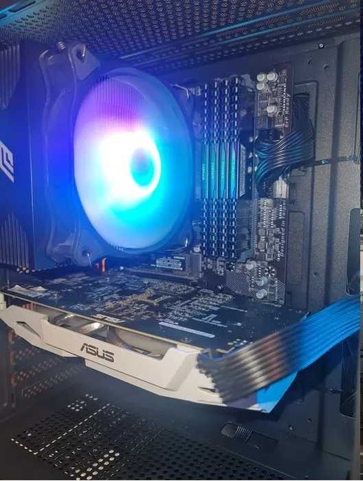 PC Gaming RTX 5060-noua , Ryzen 5 3600, 32GB Ram, SSD 970 evo+ , Lenovo 24" 144hz