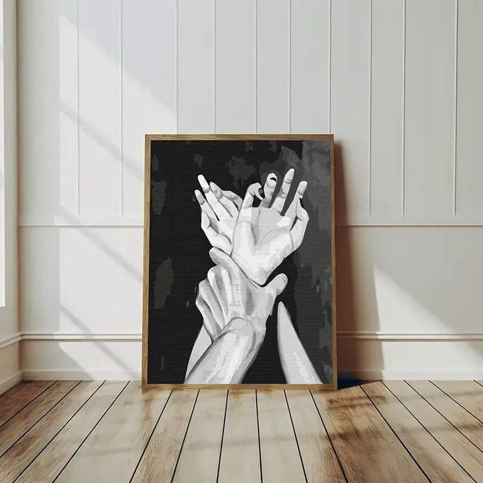 Картина без рамка