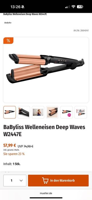 BaByliss Deep Waves
